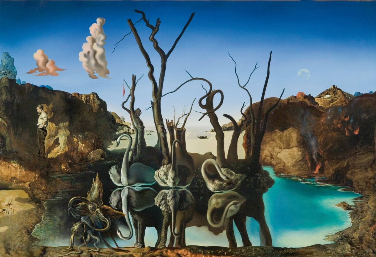 SALVADOR DALI Surrealism Art Poster or Canvas Print 
