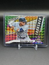 2021 Panini Mosaic AARON JUDGE Launched Green Prizm #L2 *Yankees* NRMT-MT+