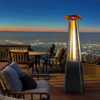 Pyramid Gas Patio Heater Portable, Waterproof, BBQ & Outdoor parties, 13KW