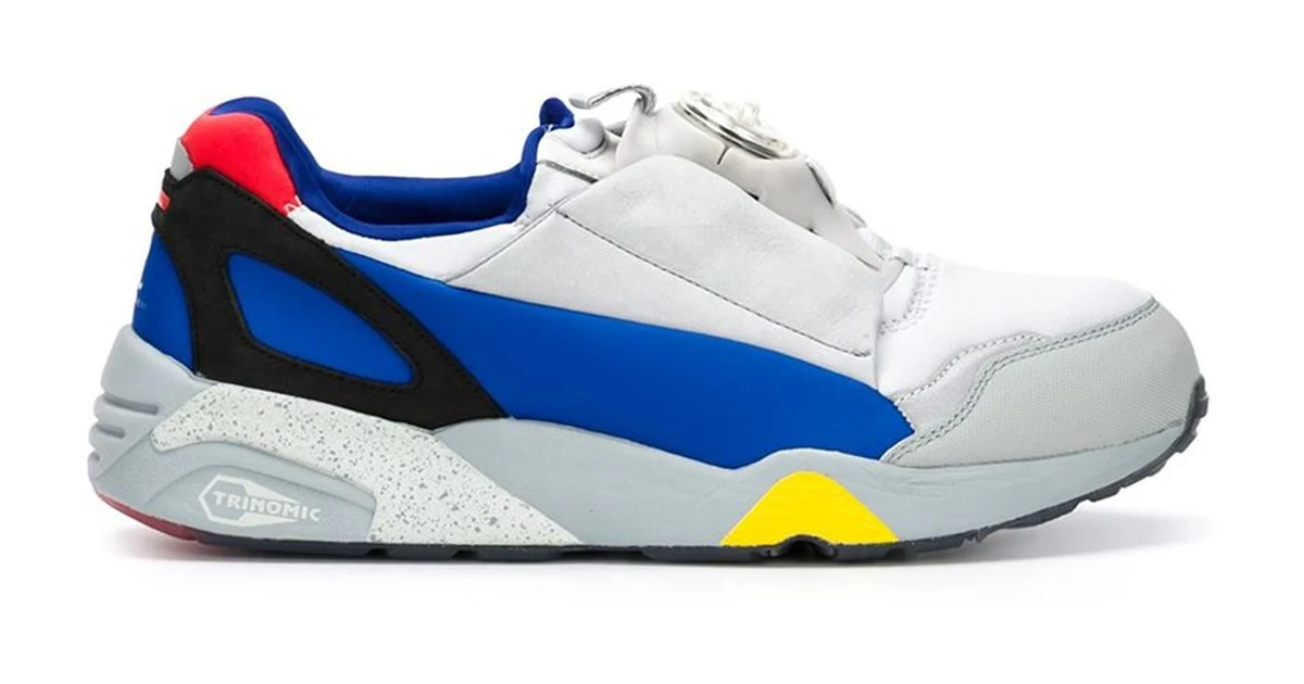 Puma x MCQ Alexander McQueen Blue Disc Blaze Sneakers New no tag 