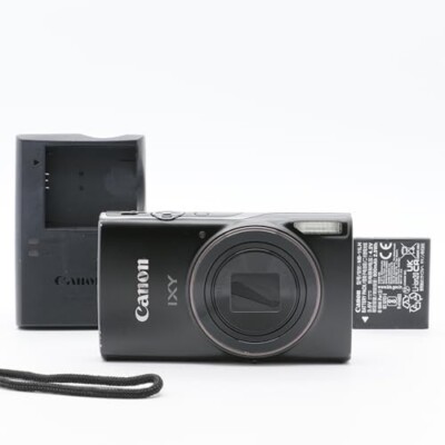 Canon IXY 650 PowerShot Elph 360 HS Digital Camera 20.2MP Black
