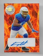 1/1 tuli tuipulotu 2023 pro set metal platinum prismatic fire autograph rc auto