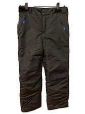 Boys 8-20 Snow Pants Size L Large All In Motion Black EUC