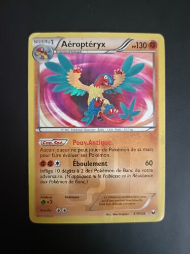 Carte Pokémon Aeropteryx Secrète 110/108 FR - Photo 1/2