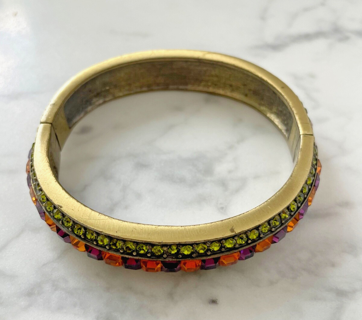 HEIDI DAUS- Unknown Pattern Lime, Orange, Purple … - image 4