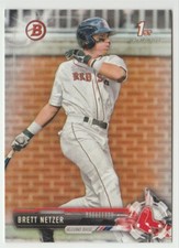 2017 Bowman Draft #BD-31 Brett Netzer Baseball Card Boston Red Sox