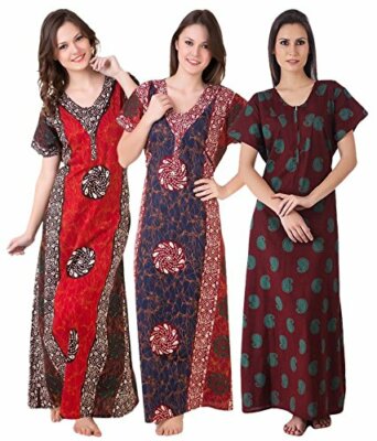 night dress for ladies combo offer
