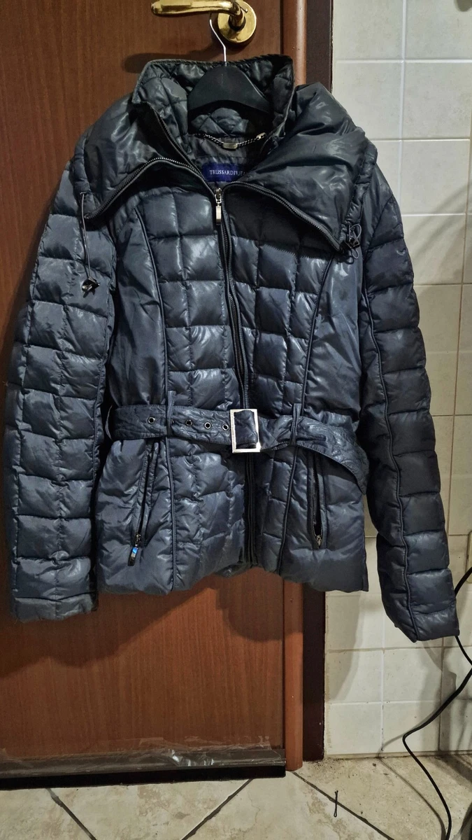 Piumino Trussardi Grigio Donna Taglia 42 con fibbia estraibile eBay