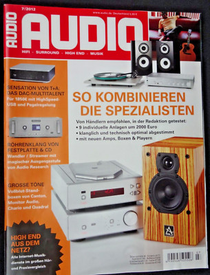 Audio 7/12, T+A DAC8,B &W 804 DIAMOND,AUDIO RESEARCH REFERENCE DAC,REGA APOLLO R