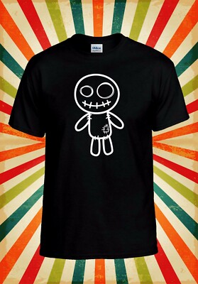 Cartoon Voodoo Puppe Spielzeug lustig cool Männer Frauen Weste Tank Top Unisex T-Shirt 2252