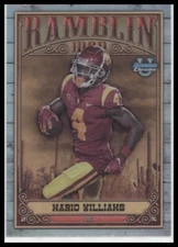 2023 Bowman University Chrome #RM-7 Mario Williams Ramblin' Man