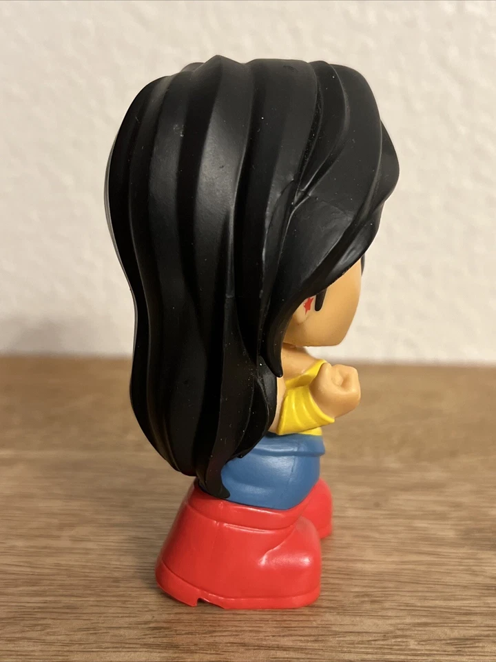 "Figura de acción de 4"" de Wonder Woman Ooshies DC Comics juguete de cabeza de PVC sólido" Foto 4 de 4