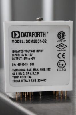 DATAFORTH Analog Voltage Input Module Narrow Bandwidth Isolated SCM5B31-02
