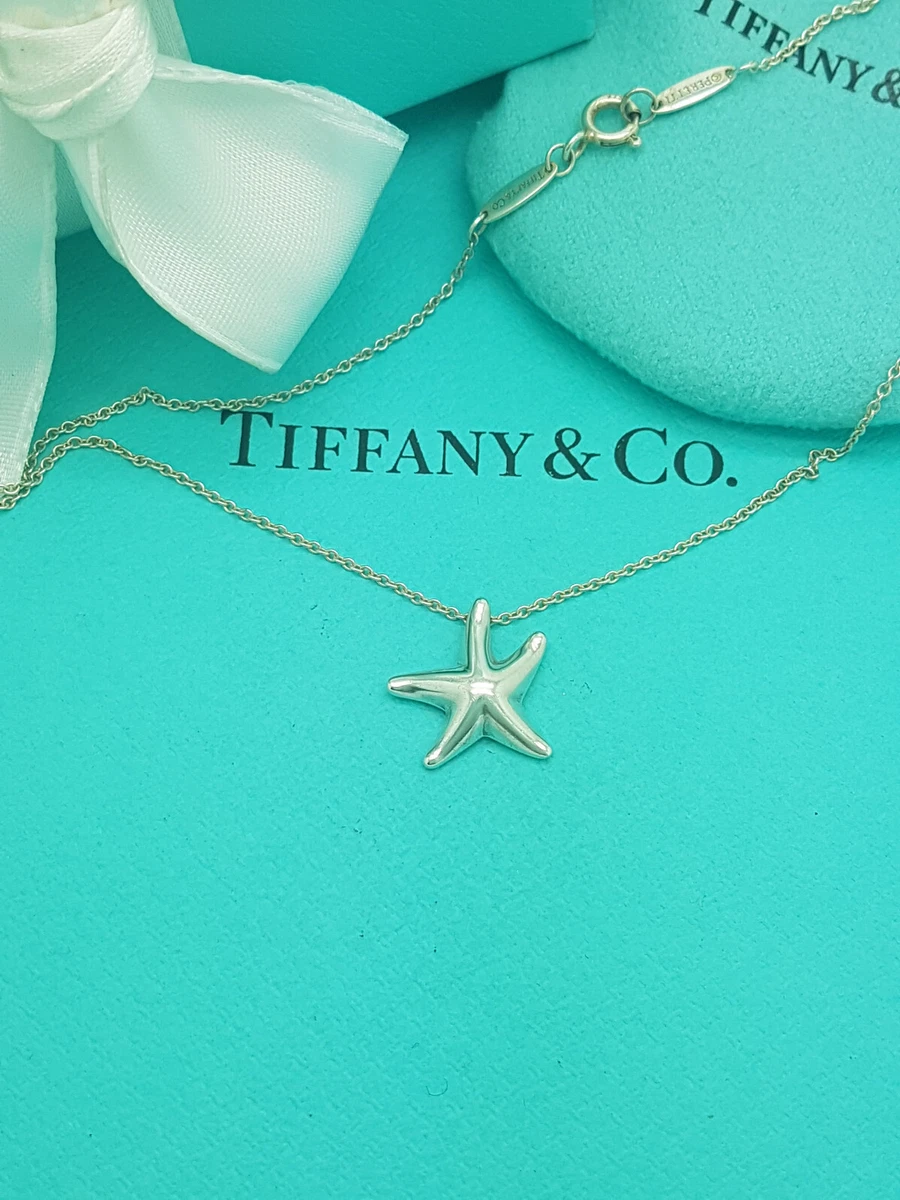 Tiffany and co deals starfish necklace silver