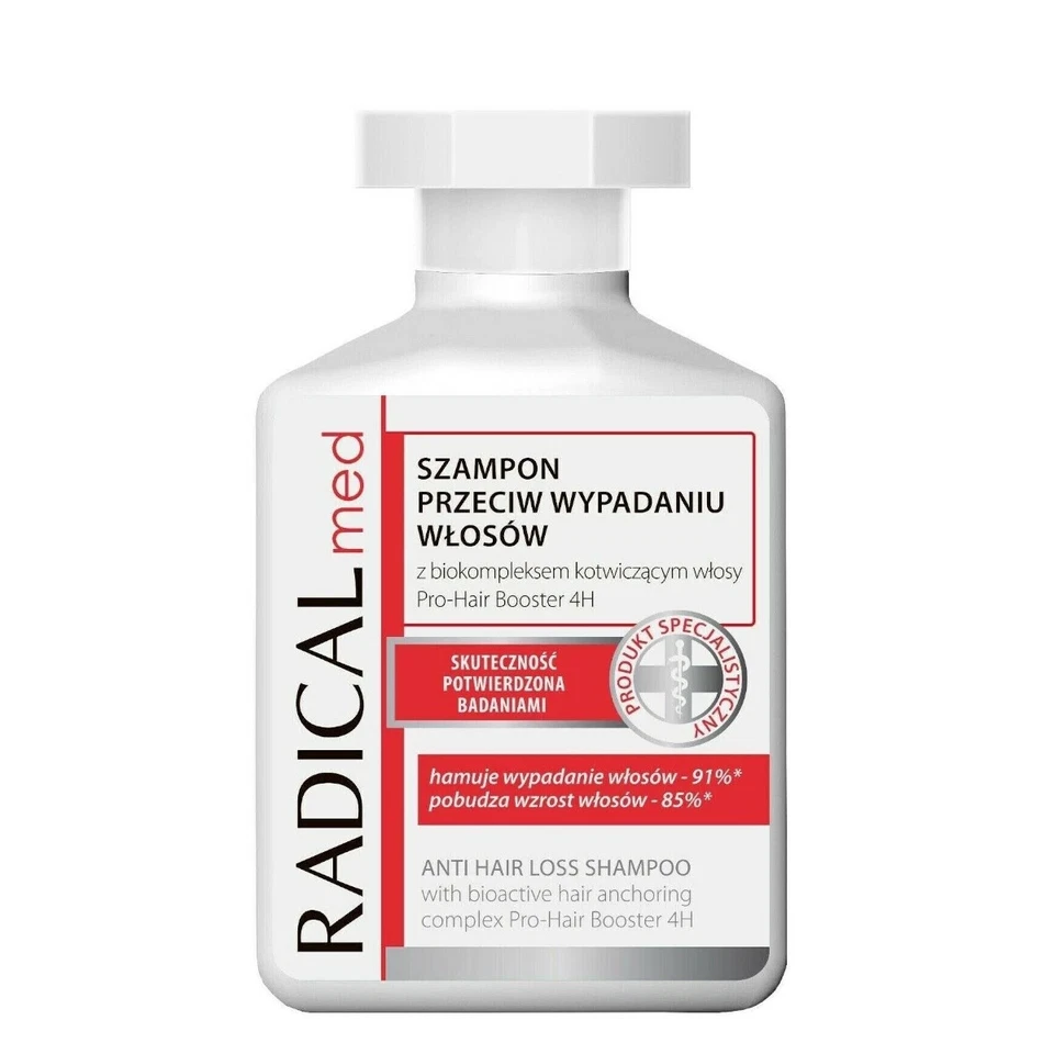 RADICAL MED Anti Hair Loss Shampoo 300ml Weakened Hair Care Prevents Hair Loss