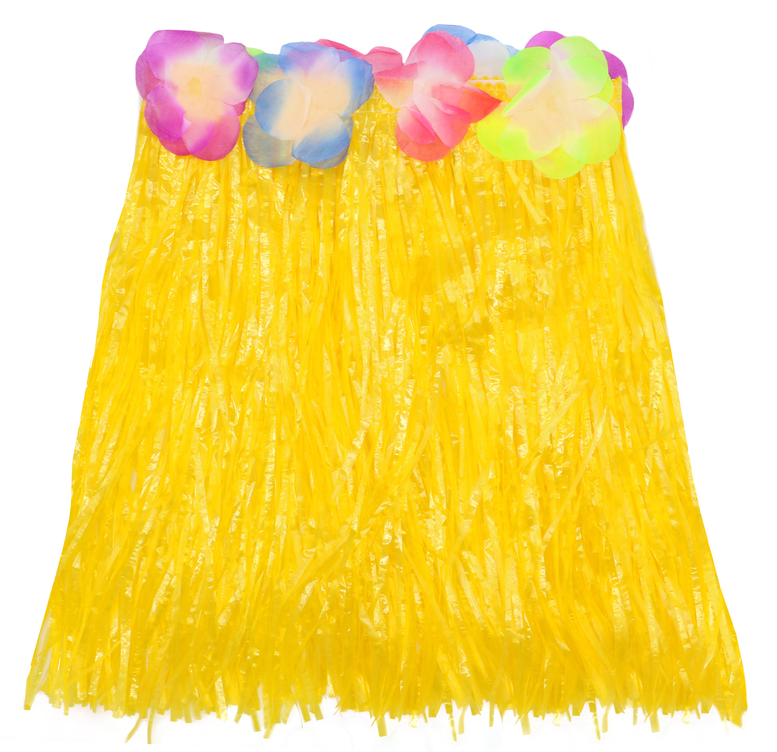 HAWAIIAN HULA SKIRTS FLOWER WAISTBAND LUAU SUMMER PARTY HEN FANCY DRESS