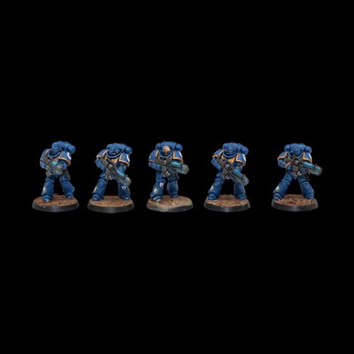 5 Primaris Hellblasters Ultramarines Warhammer 40k