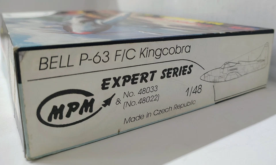 MPM 48033 - BELL P-63 F/C Kingcobra + Bell P-63F - scala 1/48 - Immagine 2 di 2