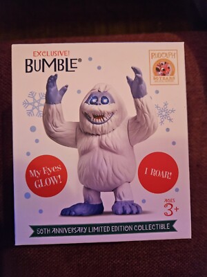 Rudolph's 50th Anniversary Limited Edition Collectible- Bumble New