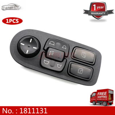 1811131 Power Window Switch For DAF CF65 CF75 CF85 XF95 XF105 1736600 1669884