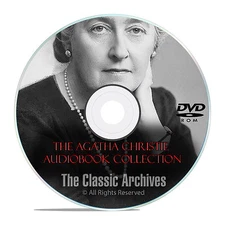 58 Agatha Christie Mystery, Old Time Radio Show, OTR, Audio Books, DVD-ROM E92