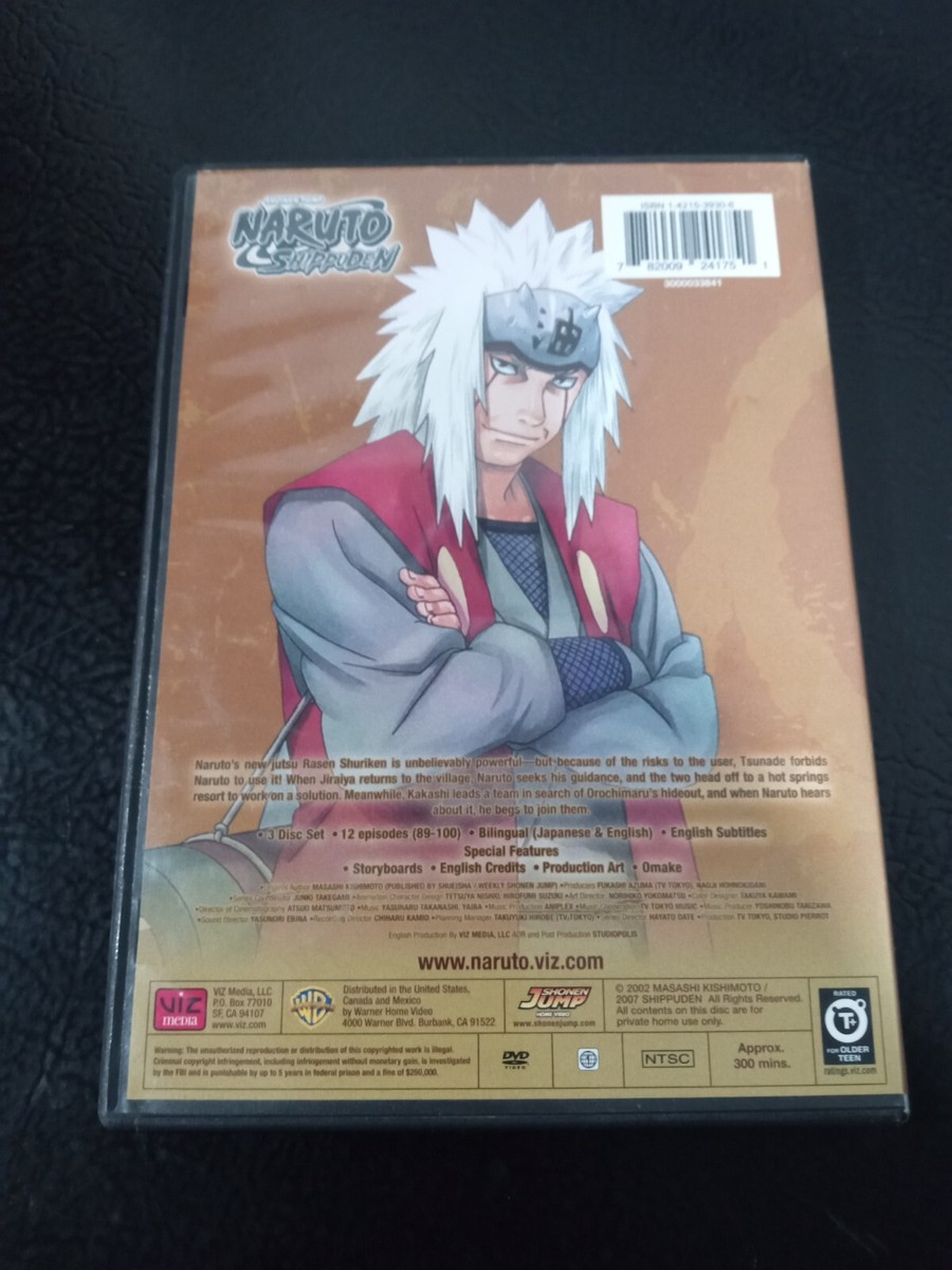 Naruto Shippuden - Vol 8 (Ep 89-100) | eBay