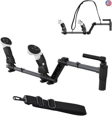 CBDYWVR Magnetic VR Gun Stock for Quest 3, Rifle Grip VR Stock Controller Accessories