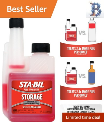 #ad 8 oz. Fuel Stabilizer Keeps Gas Fresh for 24 amp; Prevents Corrosion $16.99