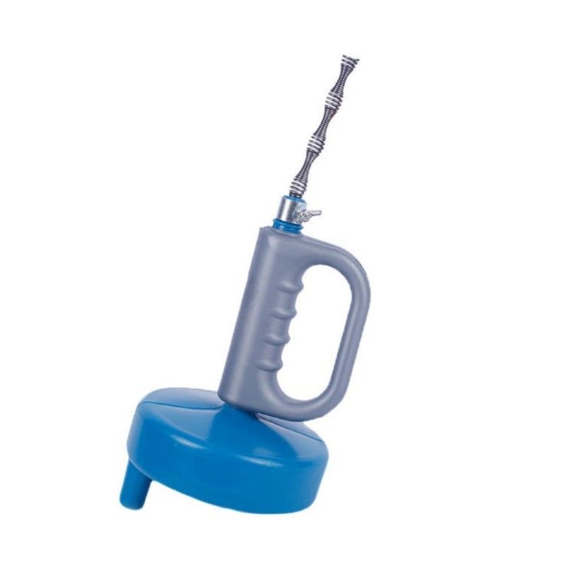 blue-hand-crank-flexible-sink-snake-pipe-snake-drain-clog-remover-for
