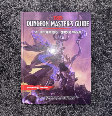 Dungeons & Dragons Regelwerk Dungeon Master's Guide Spielleiterhandbuch Deutsch