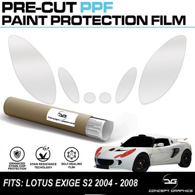 Scheinwerfer Stein Späneschutz Lackschutzfolie PPF für Lotus Exige S2