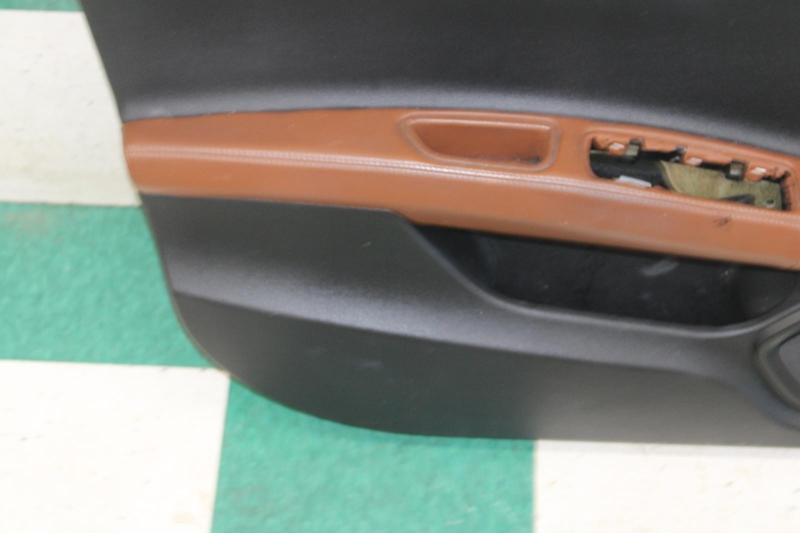 14-21 Ghibli Black Brown Front Driver Side Left LH Interior Door Trim Panel OEM