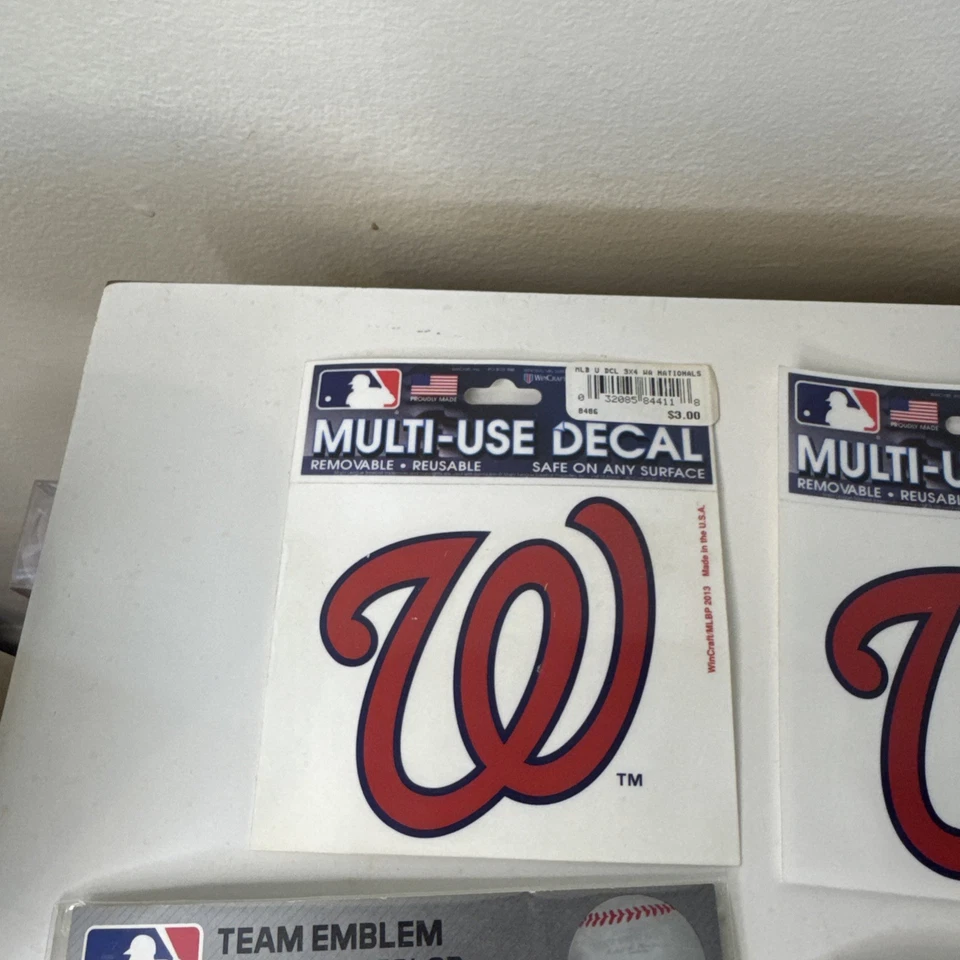 New MLB Washington Nationals Car Truck Emblem,key Chain - Image 2 of 4