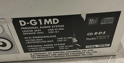 Denon D-G1MD Mini Hi Fi System Boxed & Remote Fully Working 🔥 - Imagen 2 de 19