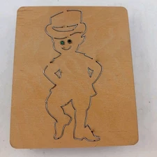 Leprechaun St Patrick's Patty Ellison Educational Equip Accucut Wood Dies 6"x5" 