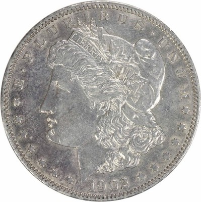 1902 Morgan Silver Dollar AU Slider Uncertified #233