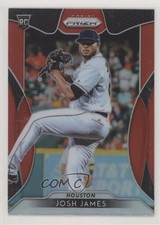 2019 Panini Prizm Tier II Red Prizm Josh James #160 Rookie RC 6bc