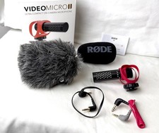 Rode Video Micro II Microphone with Cables and Windscreens
