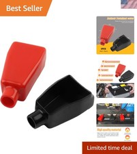 2pcs Battery Terminal Covers Cap Positive Negative Insulating Protector Car Us 2pcs Battery Terminal Covers Cap Positive Negative Insulating Protector Car Us
