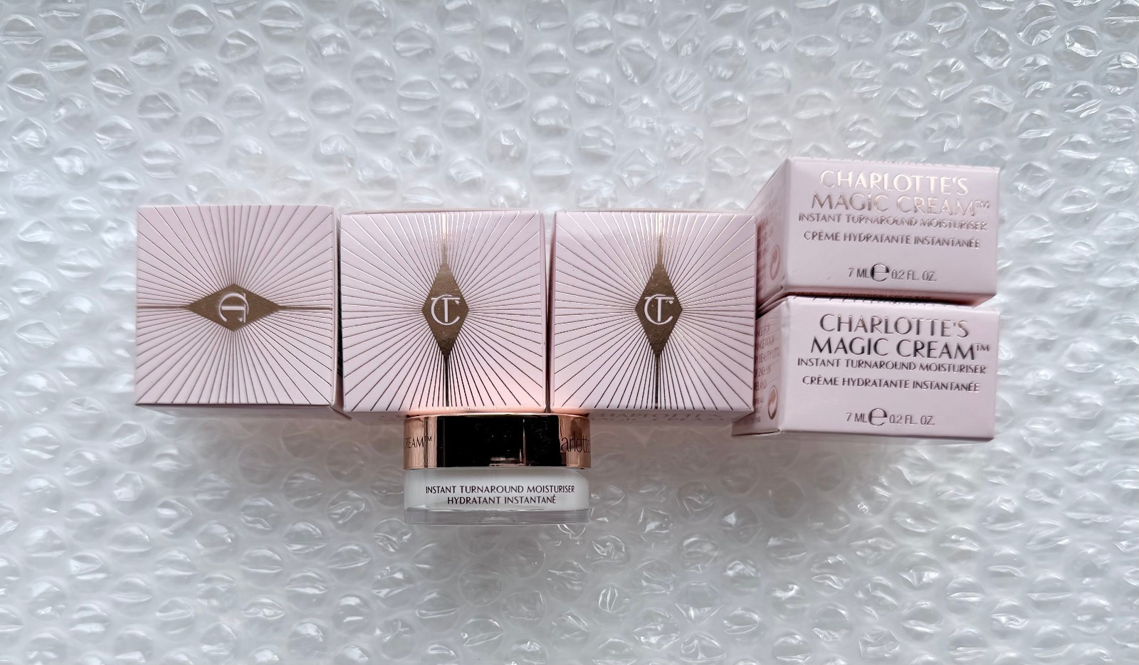 5 x Charlotte Tilbury Charlotte's Magic Cream 0.2oz Each / 1oz Total New In Box