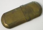 Trench Lighter Brass No. 5 Military Style Smoke Stone WORKS Needs Fluid VINTAGE — photo 6