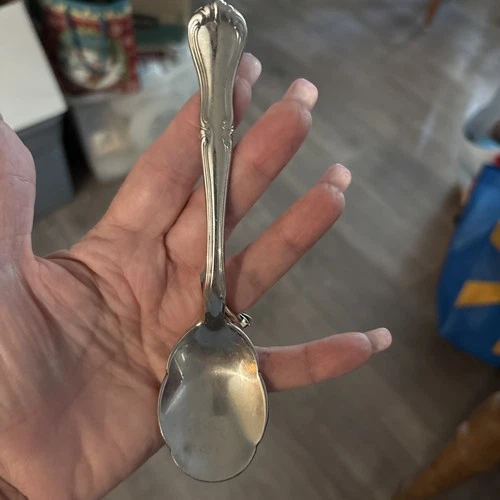 Gorham Stainless Steel Sugar Spoon 6" 18/8. Valcort