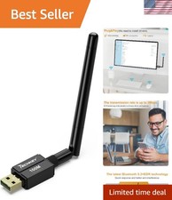 Long Range Bluetooth 5.3 Adapter - 328FT Wireless USB for PCs and Devices