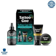 Professional Tattoo Aftercare Kit - 3 Piece Set for Healing Color Enhancement