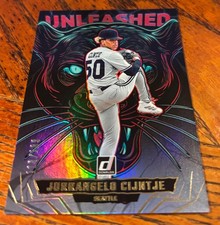 2025 Panini Donruss Unleashed Silver Foil Jurrangelo Cijntje #14 118/199