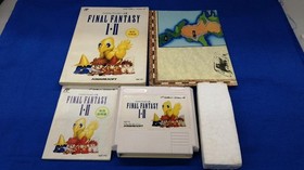 Square Final Fantasy 1 & 2 Famicom Game Cartesheet