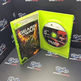 Gears of War Microsoft Xbox 360 CIB Complete Refurbished & Tested Free Shipping