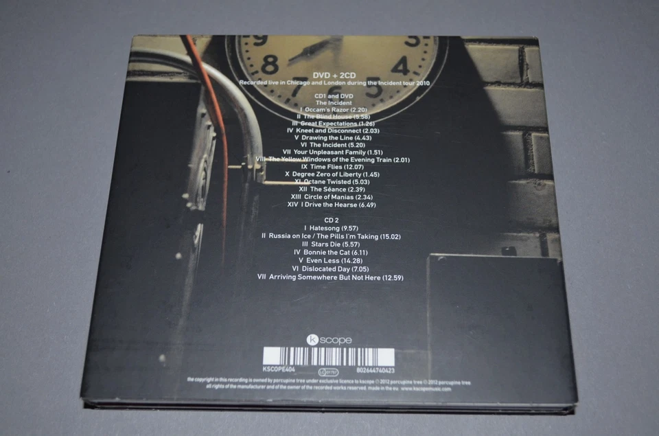 Porcupine Tree – Octane Twisted / Kscope 2016 / 2CD+DVD Digipak / Rar - Bild 2 von 2