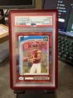 Panini 2024 Donruss Jayden Daniels #389 Optic Preview Red Pandora Prizm PSA 10