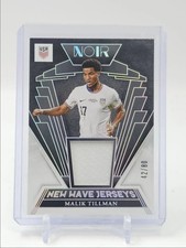 MALIK TILLMAN 2024 PANINI NOIR NEW WAVE JERSEYS PATCH SOCCER 42/80 Q2723